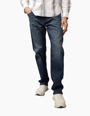 Jeans Straight American Eagle Deslavado Para Hombre