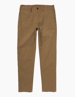 Pantalón chino recto American Eagle de algodón para hombre