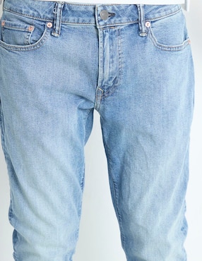 Jeans slim American Eagle deslavado para hombre