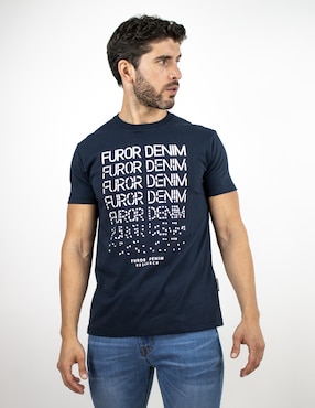 Playera Furor cuello redondo para hombre