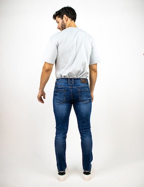 Jeans slim Furor deslavado para hombre