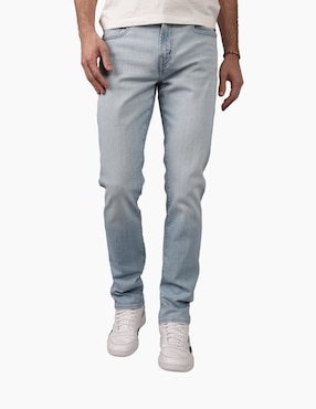 Jeans slim American Eagle lavado claro para hombre
