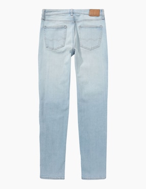 Jeans slim American Eagle lavado claro para hombre