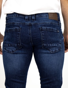 Jeans slim Furor deslavado para hombre