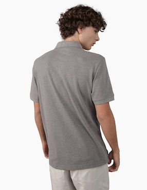 Playera tipo polo American Eagle P Mfo Heather Grey P para hombre