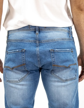 Jeans slim Furor lavado medio para hombre