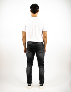Jeans slim Furor deslavado para hombre