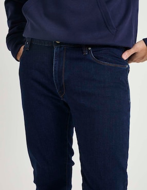Jeans slim Silver Plate lavado obscuro para hombre