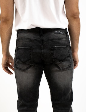 Jeans straight Furor deslavado para hombre