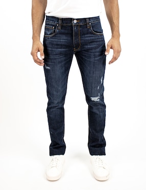 Jeans slim Furor deslavado para hombre