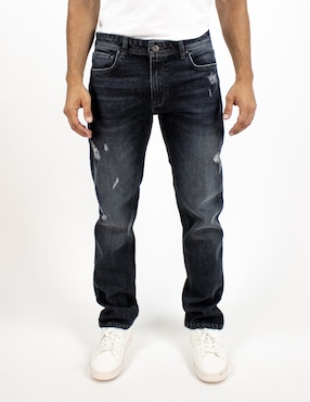 Jeans relaxed slim Furor deslavado para hombre