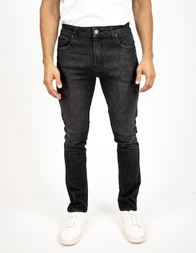 Jeans straigt Furor deslavado para hombre