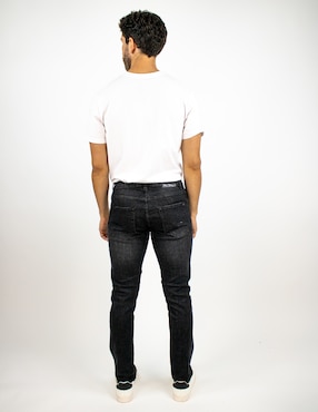 Jeans straigt Furor deslavado para hombre