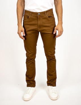 Pantalón recto Furor de algodón para hombre