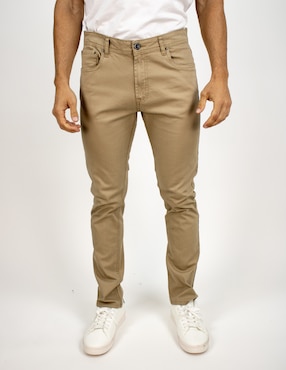 Pantalón recto Furor de algodón para hombre