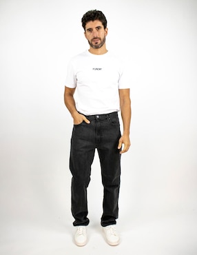 Jeans slim Furor deslavado para hombre