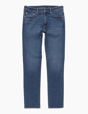 Jeans slim American Eagle deslavado para hombre