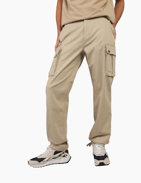 Pantalón cargo recto American Eagle de algodón para hombre