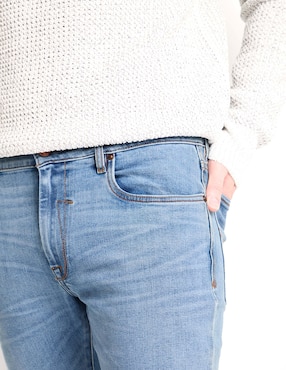 Jeans skinny Silver Plate 50061S lavado stone wash para hombre
