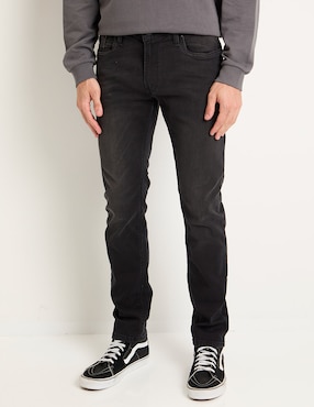 Jeans skinny Silver Plate deslavado para hombre