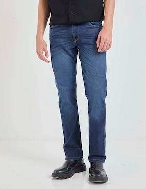 Jeans bota Silver Plate lavado stone wash para hombre