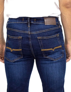 Jeans slim Furor OS deslavado para hombre