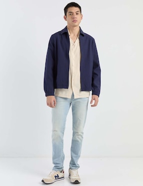 Jeans slim American Eagle lavado claro para hombre
