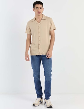 Jeans skinny American Eagle lavado medio para hombre