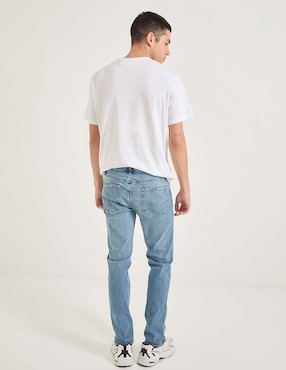 Jeans slim American Eagle lavado medio para hombre