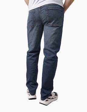 Jeans straight American Eagle lavado obscuro para hombre