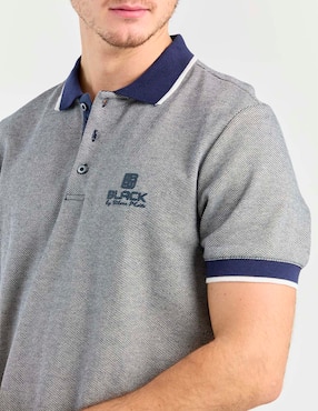 Playera tipo polo Silver Plate para hombre
