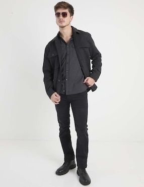 Jeans straight Silver Plate C7153 para hombre