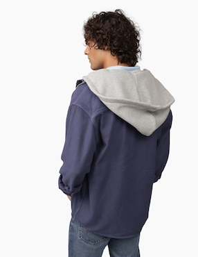 Camisa casual American Eagle manga larga para hombre