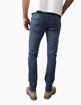 Jeans skinny American Eagle lavado medio para hombre