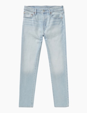 Jeans skinny American Eagle lavado claro para hombre