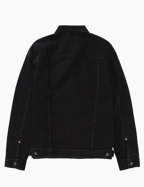 Chamarra Denim American Eagle de algodón con bolsillos para hombre