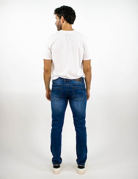 Jeans slim Furor deslavado para hombre