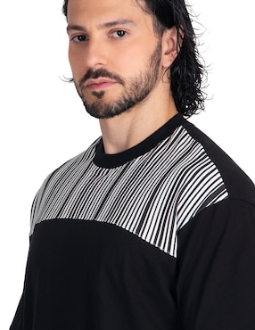 Playera Silver Plate cuello redondo para hombre