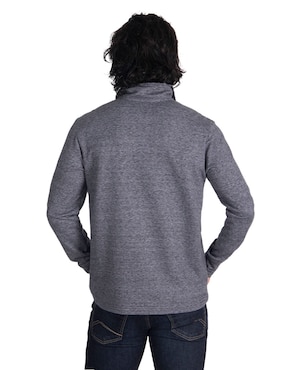Playera Silver Plate Cuello alto para hombre