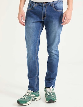 Jeans skinny Oggi deslavado para hombre