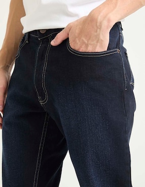 Jeans straight OGGI lavado obscuro para hombre
