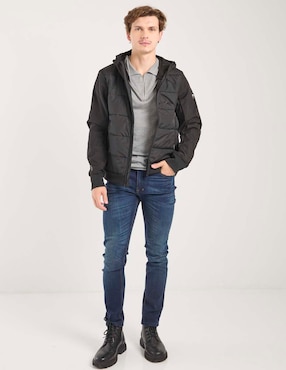 Jeans skinny Silver Plate deslavado para hombre