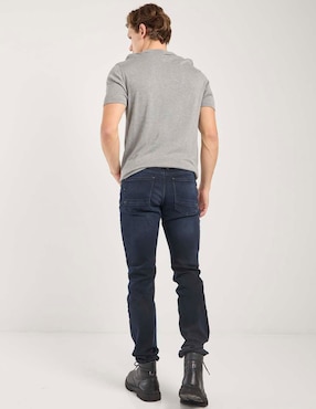 Jeans skinny Silver Plate lavado obscuro para hombre