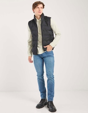 Jeans skinny Silver Plate lavado stone wash para hombre