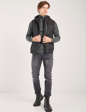 Jeans slim Silver Plate deslavado para hombre