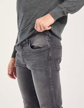 Jeans slim Silver Plate deslavado para hombre