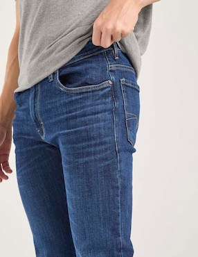 Jeans slim Silver Plate lavado stone wash para hombre