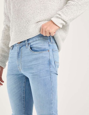 Jeans skinny Silver Plate lavado claro para hombre