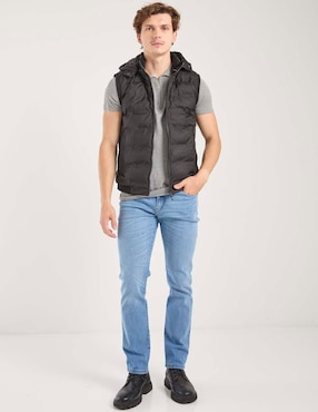 Jeans slim Silver Plate lavado claro para hombre