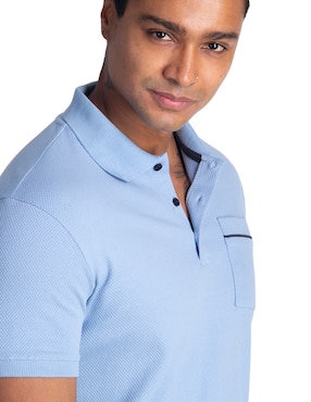 Playera tipo polo Silver Plate para hombre